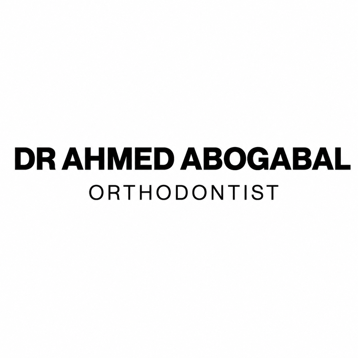 Dr. Ahmed Abogabal Dental